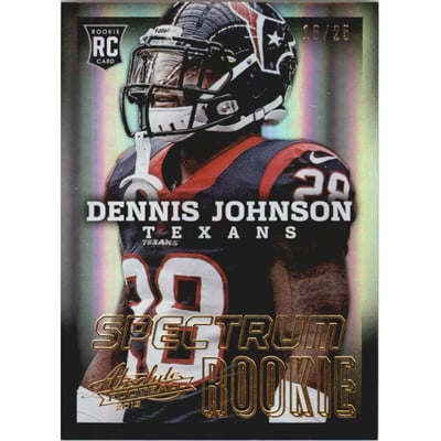 2013 Absolute Spectrum Gold #125 Dennis Johnson