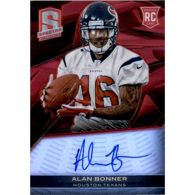 2013 Panini Spectra Red #103 Alan Bonner AU
