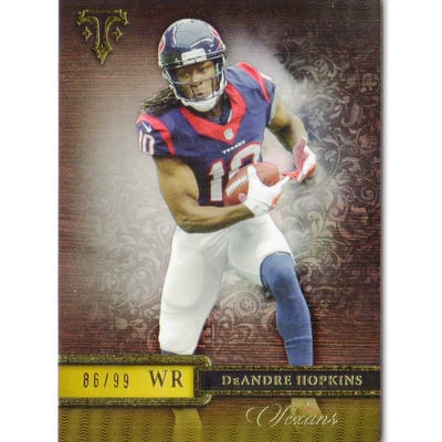 2014 Topps Triple Threads Gold #22 DeAndre Hopkins