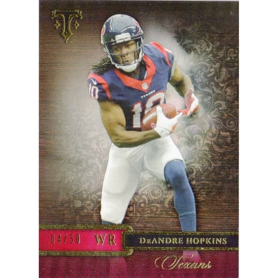 2014 Topps Triple Threads Ruby #22 DeAndre Hopkins
