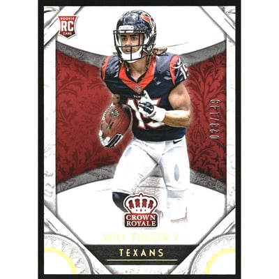 2016 Crown Royale Holo Gold #100 Will Fuller