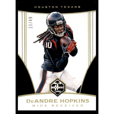 2016 Limited Gold Spotlight #78 DeAndre Hopkins