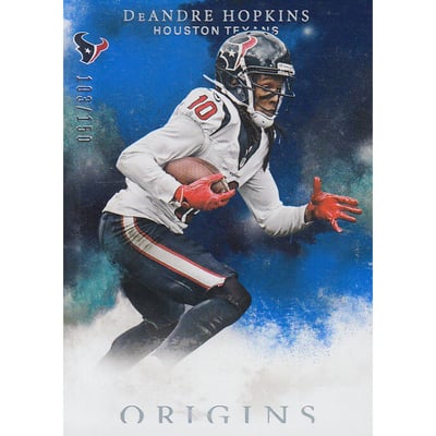 2016 Panini Origins Blue #84 DeAndre Hopkins