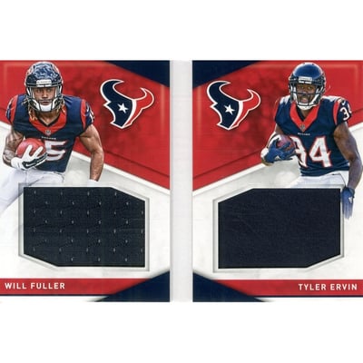 2016 Panini Preferred Preferred Pairings Materials #26 Tyler Ervin/Will Fuller V/199