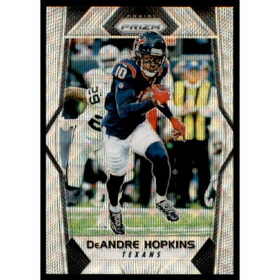 2017 Panini Prizm Prizms Blue Wave #175 DeAndre Hopkins