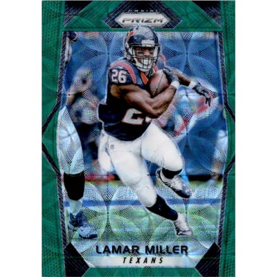 2017 Panini Prizm Prizms Green Scope #200 Lamar Miller