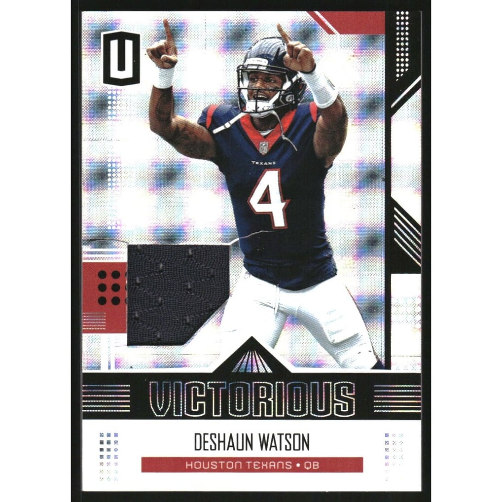 2018 Panini Unparalleled Victorious Memorabilia #5 Deshaun Watson