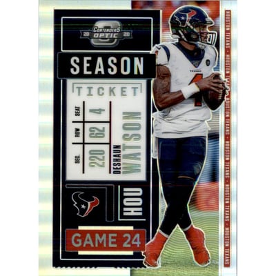 2020 Panini Contenders Optic Silver #23 Deshaun Watson