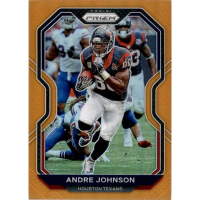 2020 Panini Prizm Prizms Orange #82 Andre Johnson