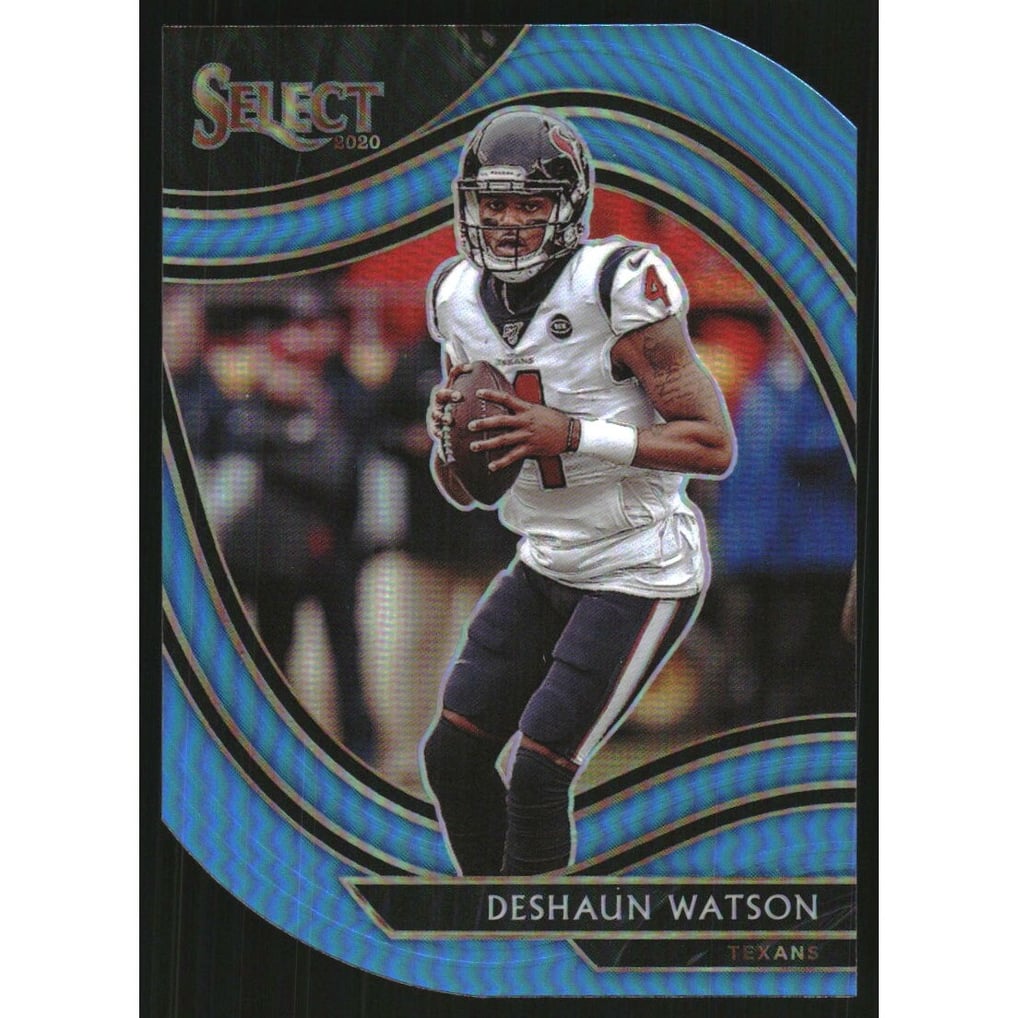 2020 Select Prizm Light Blue Die Cut #328 Deshaun Watson