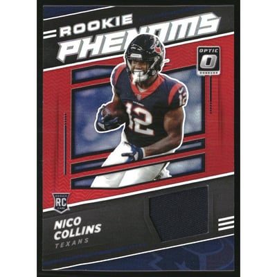 2021 Donruss Optic Rookie Phenoms Jerseys #30 Nico Collins
