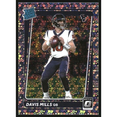 2021 Donruss Optic Silver Circles #222 Davis Mills RR