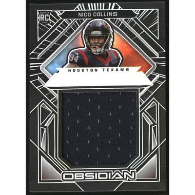 2021 Panini Obsidian Volcanic Materials #30 Nico Collins