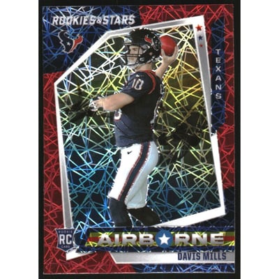 2021 Rookies and Stars Airborne Longevity #23 Davis Mills