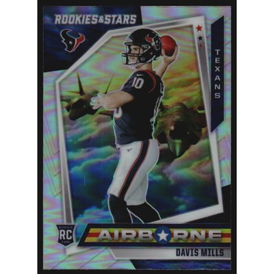 2021 Rookies and Stars Airborne Silver #23 Davis Mills