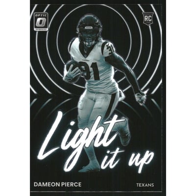 2022 Donruss Optic Light it Up #18 Dameon Pierce