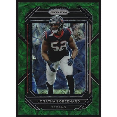 2022 Panini Prizm Prizms Green Scope #118 Jonathan Greenard