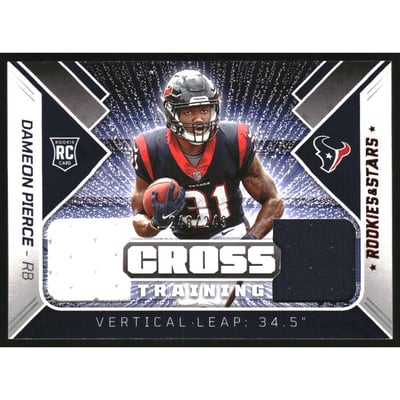 2022 Rookies and Stars Cross Training Materials #23 Dameon Pierce