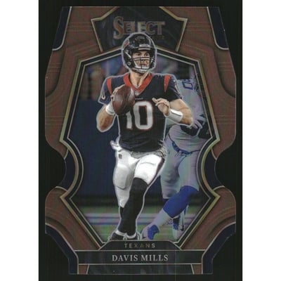 2022 Select Prizm Copper Die Cut #139 Davis Mills