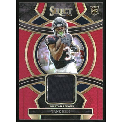 2023 Select Rookie Swatches Prizm Red #15 Tank Dell