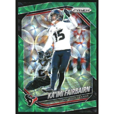 2025 Panini Prizm Prizms Green Scope #148 Ka'imi Fairbairn
