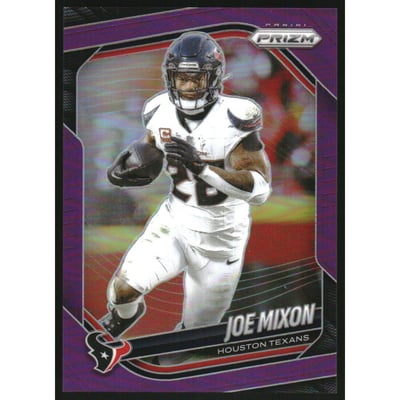 2025 Panini Prizm Prizms Purple #109 Joe Mixon