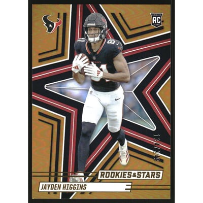 2025 Rookies and Stars Orange #138 Jayden Higgins