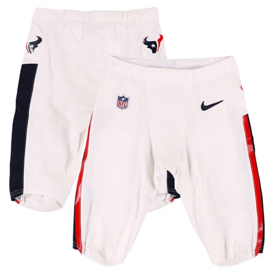 C.J. Stroud Houston Texans Fanatics Authentic Game-Used White Pants vs. New England Patriots on October 13, 2024