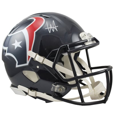 Will Anderson Jr. Houston Texans Fanatics Authentic 2023 NFL Draft First Round Pick Autographed Riddell Speed Authentic Helmet