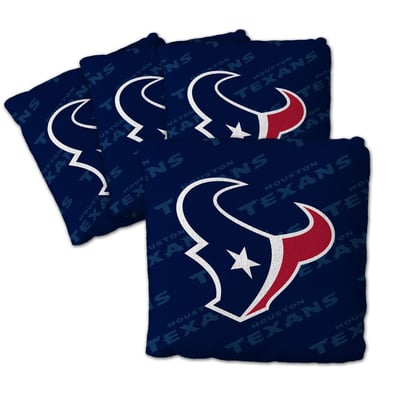 Houston Texans Fanpoint Four-Piece Cornhole Bag Set
