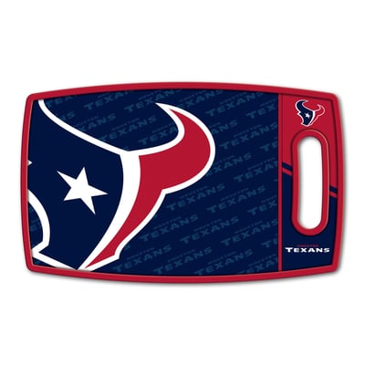 Houston Texans Fanpoint Logo Series Cutting Board