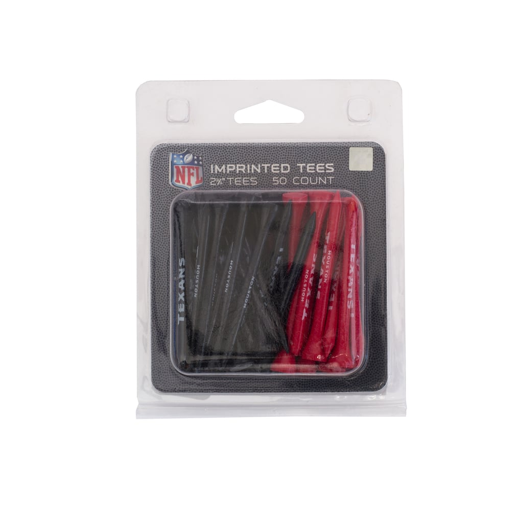 Houston Texans 50-Pack Golf Tee Set