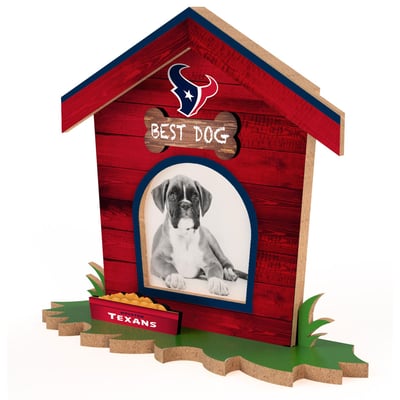 Houston Texans Dog House Photo Frame