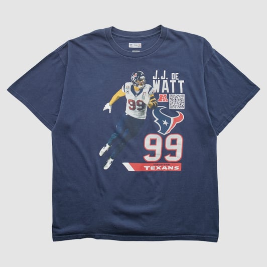 Houston Texans NFL 2010s T-shirt - Navy - L by Fanatics Real Vintage