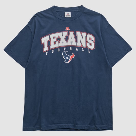 Houston Texans NFL 2010s T-shirt - Navy - L by Fanatics Real Vintage