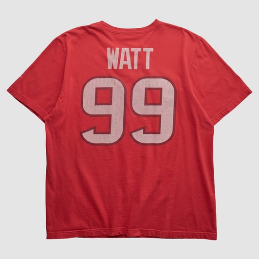 Houston Texans Nike 2010s T-shirt - Red - XL by Fanatics Real Vintage