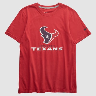 Houston Texans Nike 2010s T-shirt - Red - XS by Fanatics Real Vintage
