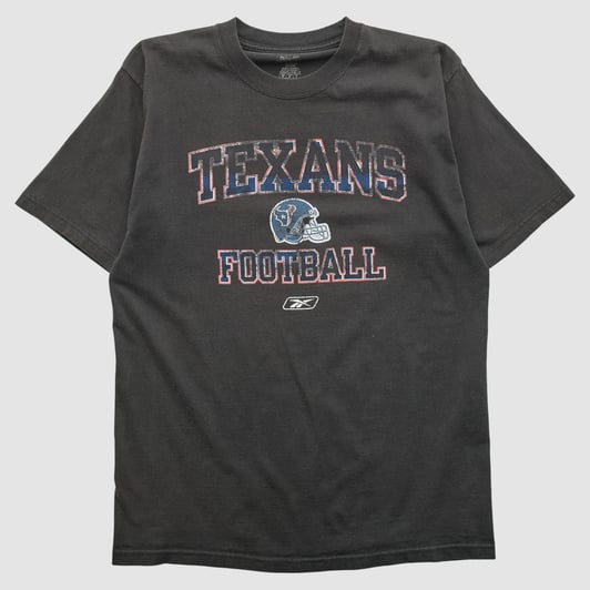 Houston Texans Reebok 2000s T-shirt - Black - M by Fanatics Real Vintage