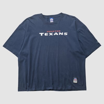 Houston Texans Reebok 2000s T-shirt - Navy - 3XL by Fanatics Real Vintage