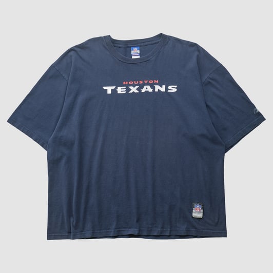 Houston Texans Reebok 2000s T-shirt - Navy - 3XL by Fanatics Real Vintage