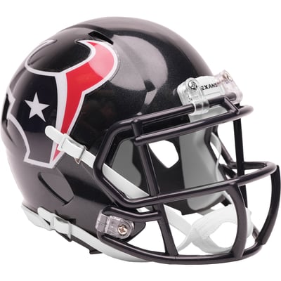 Houston Texans Riddell 25th Season Speed Mini Helmet