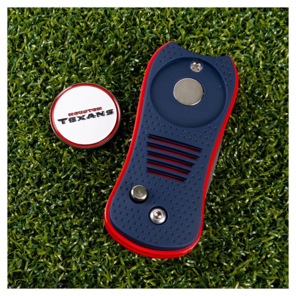 Houston Texans Switchblade Divot Tool With Magnetic Ball Marker