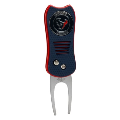 Houston Texans Switchblade Divot Tool With Magnetic Ball Marker