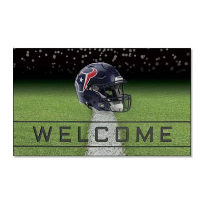 Houston Texans Logo Brands 18" x 30" Crumb Rubber Door Mat
