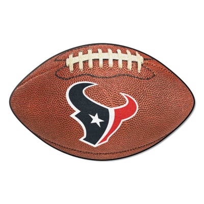 Houston Texans Logo Brands 22" x 29.5" Football Mat