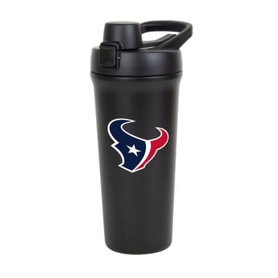 Houston Texans Logo Brands 26oz. Flipside Shaker Bottle