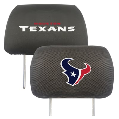 Houston Texans Logo Brands Head Rest Cover