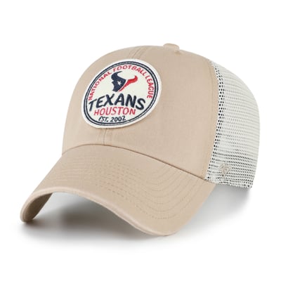 Houston Texans '47 Felton Clean Up Adjustable Hat - Khaki