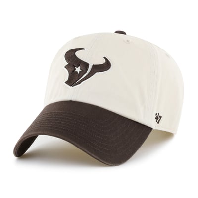 Houston Texans '47 Clean Up Adjustable Hat - Natural/Brown