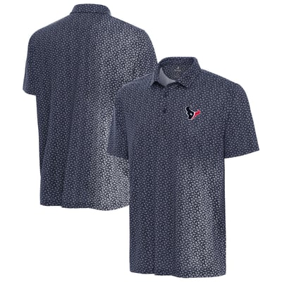 Houston Texans Antigua Vigorous Polo - Navy